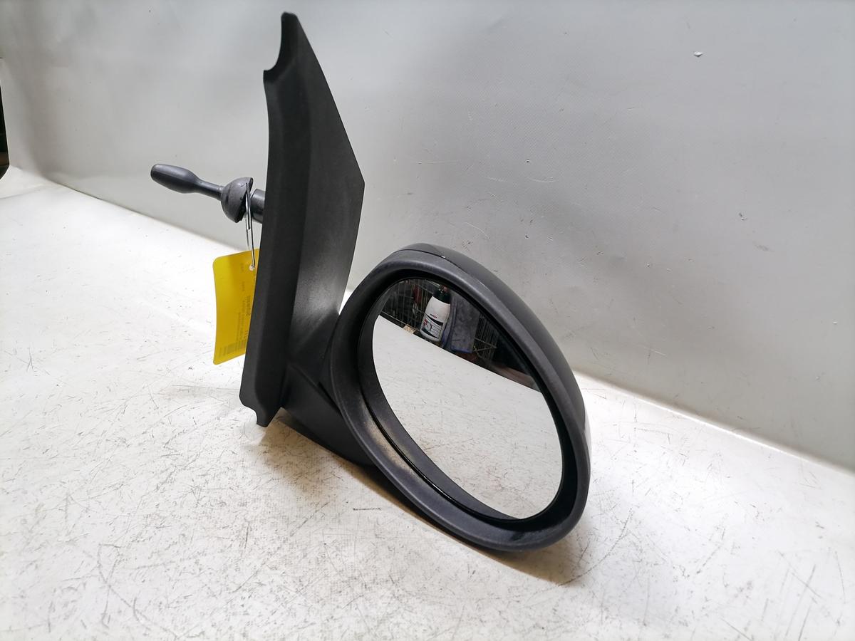 Toyota Aygo 1 original Au&szlig;enspiegel rechts manuell verstellbar 211 Schwarz Bj.2006